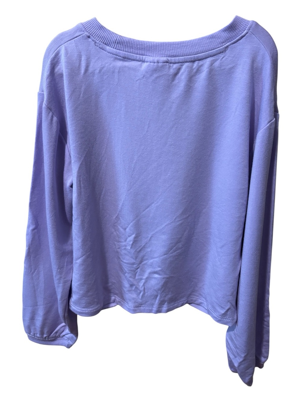 All in Motion Girl’s Modal French Terry Crewneck Sweatshirt - Size S (6/7) - Picture 4 of 5
